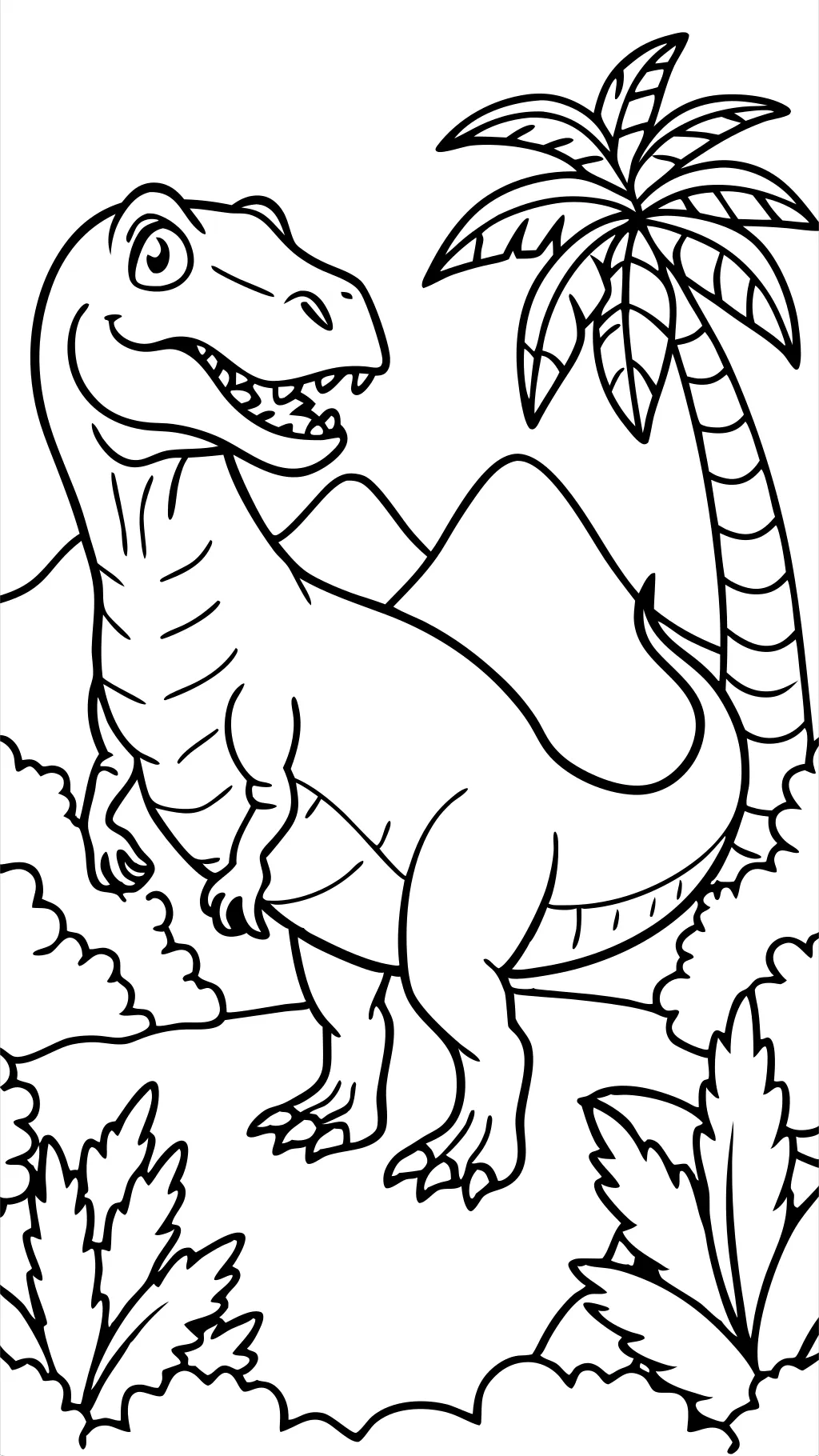 coloriages de vraies dinosaures